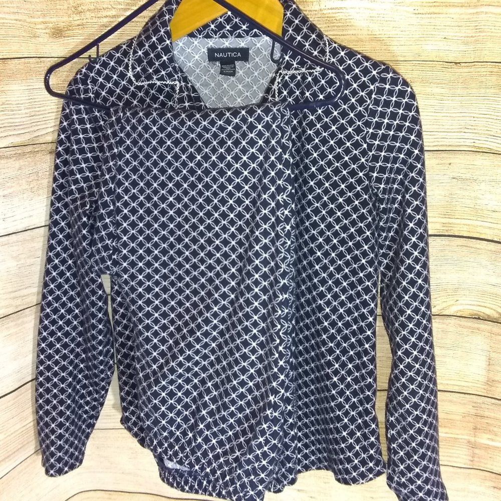 Womens Nautica Pajama Set, Sz S